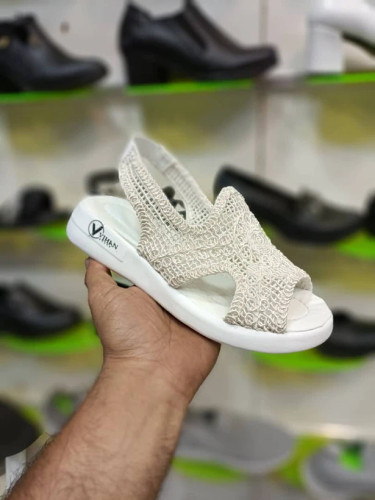 خرید اینترنتی صندل بافت زنانه